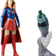 Here she is next to the severed left leg of Doomsday, because why not?